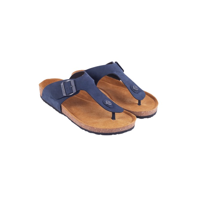 Mochi Men Blue Casual Slippers (SKU: 16-824L-45-46)