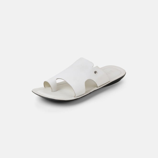 Mochi Men White Casual Slippers (SKU: 16-825-16-39)