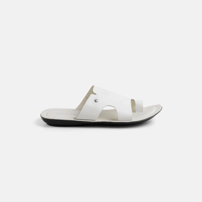 Mochi Men White Casual Slippers (SKU: 16-825-16-39)