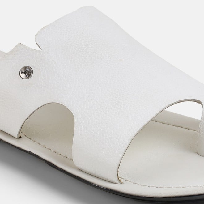 Mochi Men White Casual Slippers (SKU: 16-825-16-39)