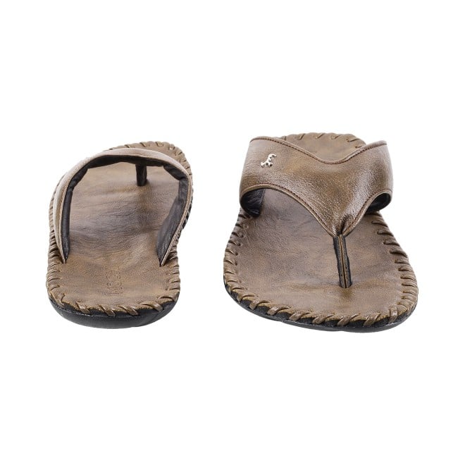 Mochi Men Olive Casual Slippers (SKU: 16-8498L-49-47)