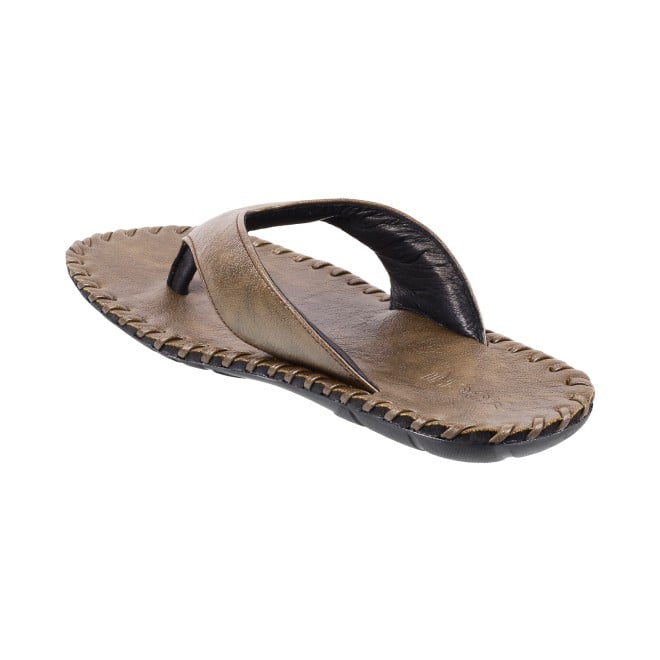 Mochi Men Olive Casual Slippers (SKU: 16-8498L-49-47)