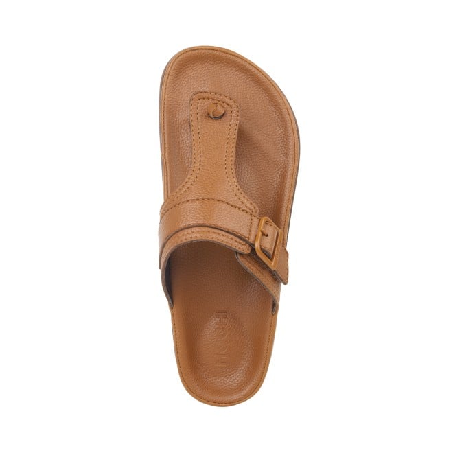 Mochi Men Tan Casual Slippers (SKU: 16-852-23-40)