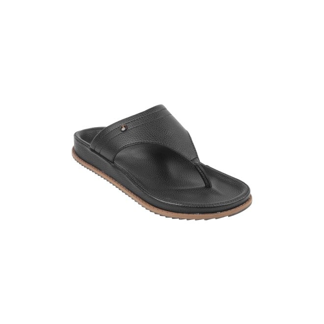 Mochi Men Black Casual Slippers (SKU: 16-853-11-40)