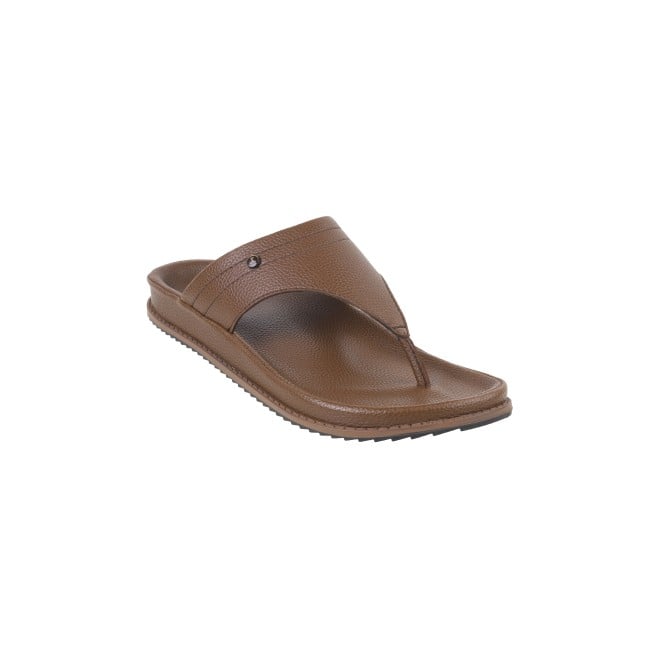 Mochi Men Brown Casual Slippers (SKU: 16-853-12-40)