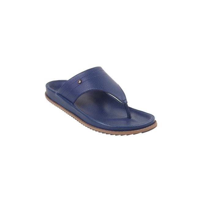 Mochi Men Blue Casual Slippers (SKU: 16-853-45-41)