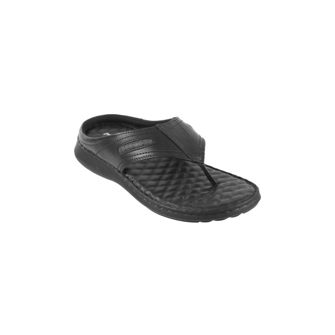 Mochi Men Black Casual Slippers (SKU: 16-863-11-40)