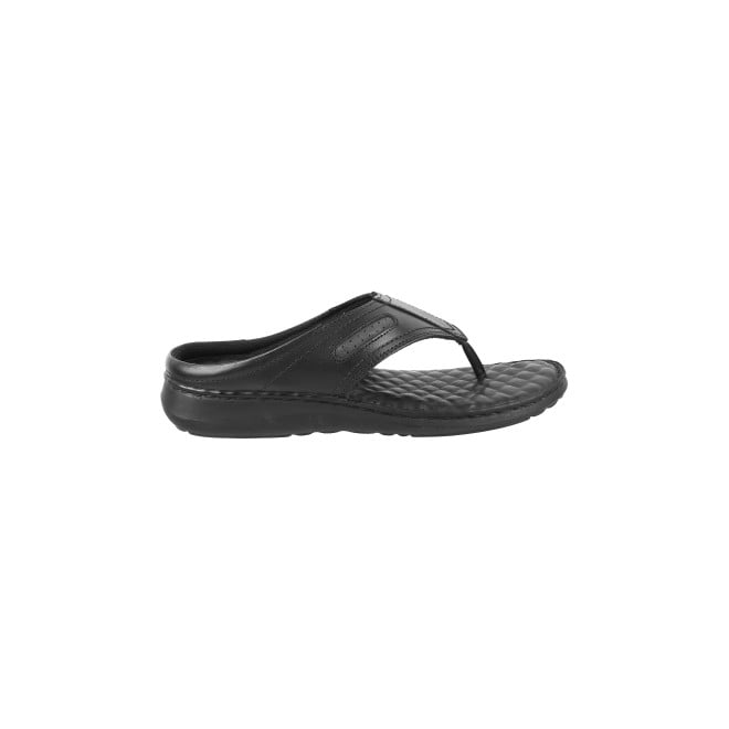 Mochi Men Black Casual Slippers (SKU: 16-863-11-40)