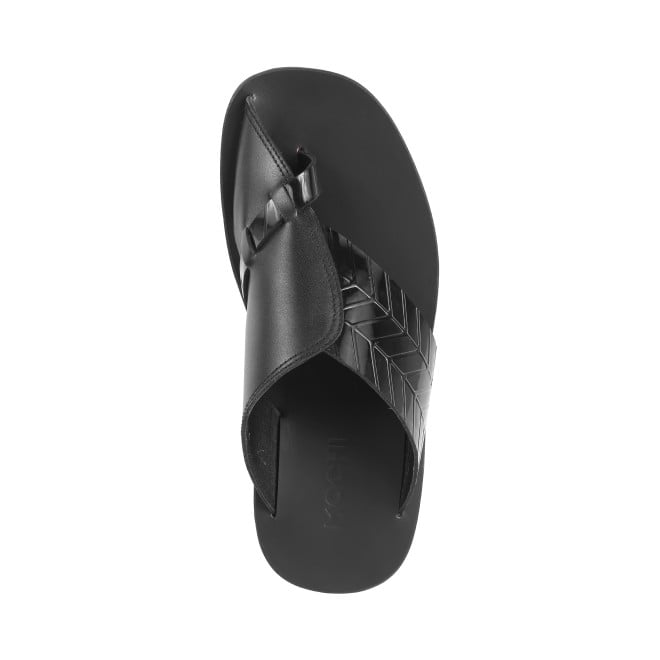 Mochi Men Black Casual Slippers (SKU: 16-865-11-40)