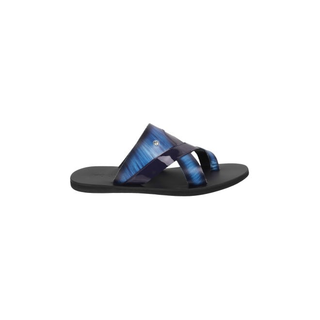 Mochi Men Blue Casual Slippers (SKU: 16-867-45-41)