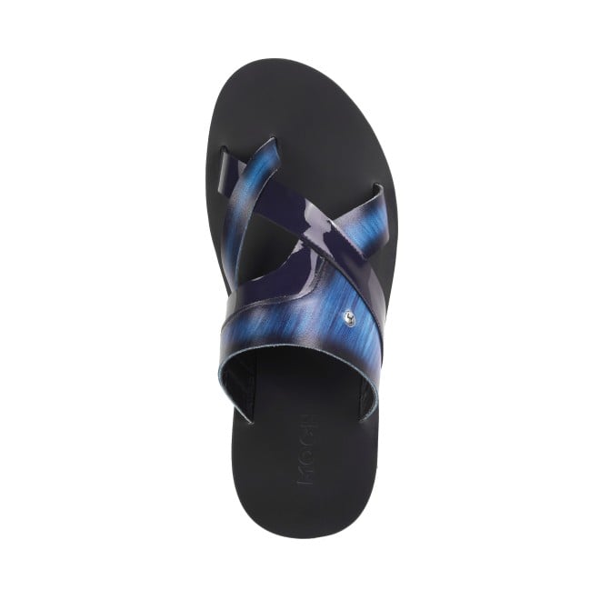 Mochi Men Blue Casual Slippers (SKU: 16-867-45-41)