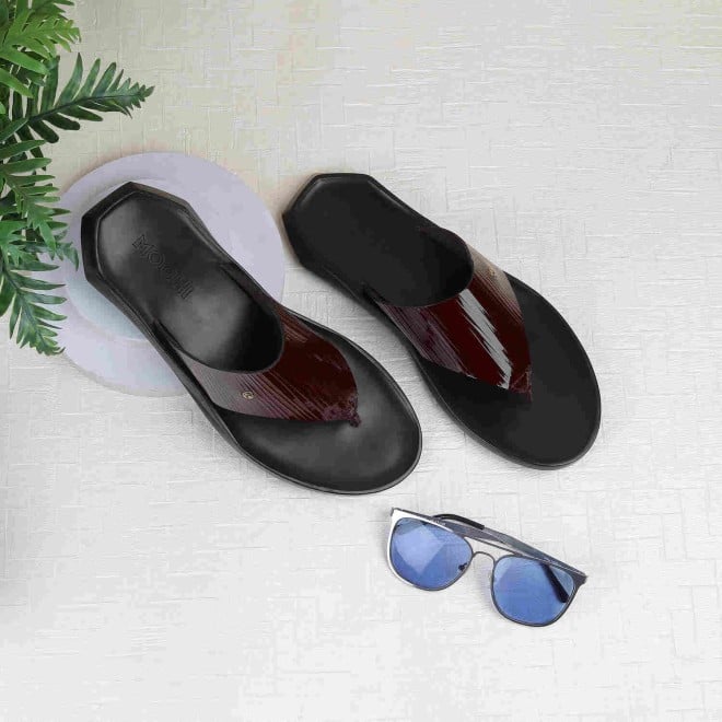 Mochi Men Brown Casual Sandals (SKU: 16-869-12-41)