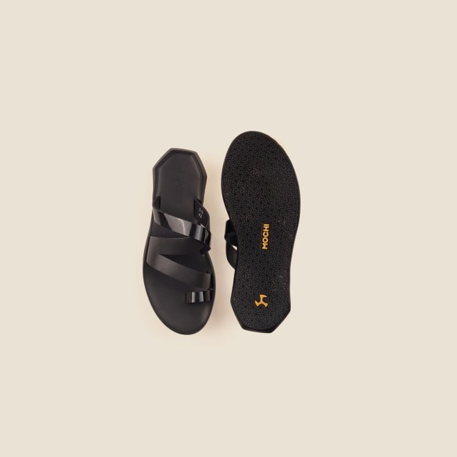 Mochi Men Black Casual Slippers (SKU: 16-870-11-40)