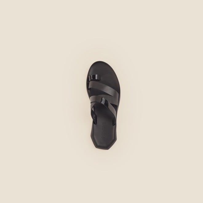 Mochi Men Black Casual Slippers (SKU: 16-870-11-40)
