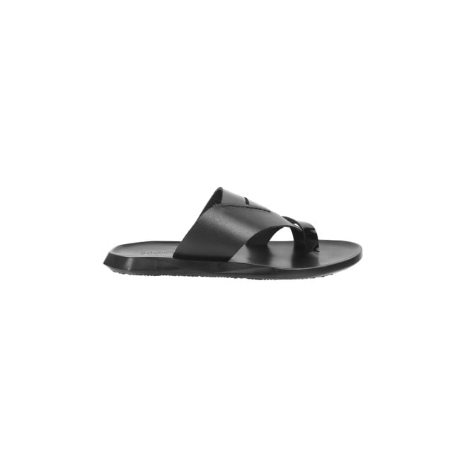 Mochi Men Black Casual Slippers (SKU: 16-871-11-40)