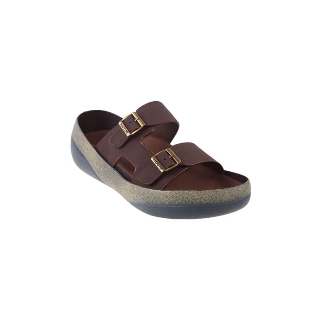 Mochi Men Brown Casual Slip-Ons (SKU: 16-872-12-40)