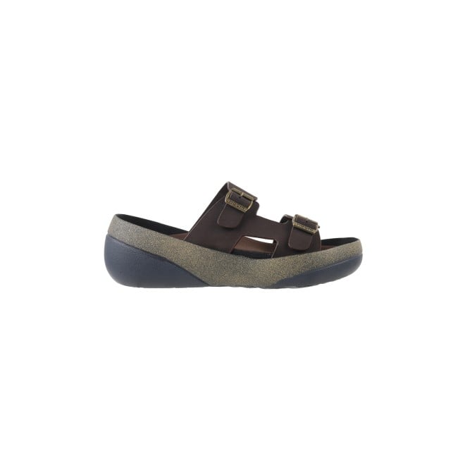 Mochi Men Brown Casual Slip-Ons (SKU: 16-872-12-40)