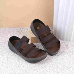 Men Brown Casual Slip-Ons