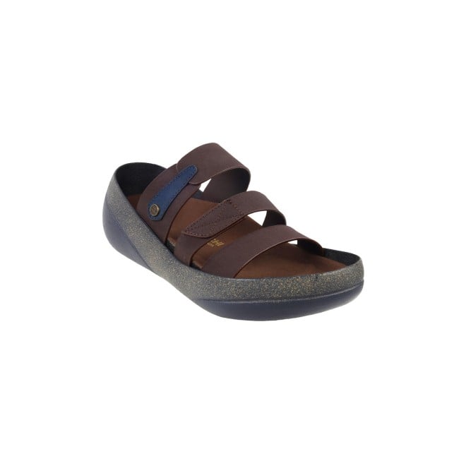 Mochi Men Brown Casual Slip-Ons (SKU: 16-873-12-40)