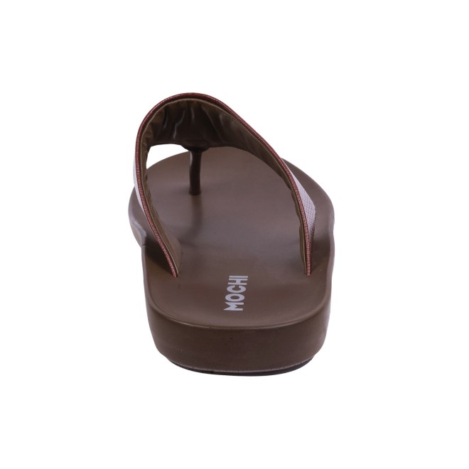 Mochi Men Brown Casual Sandals (SKU: 16-876-12-40)