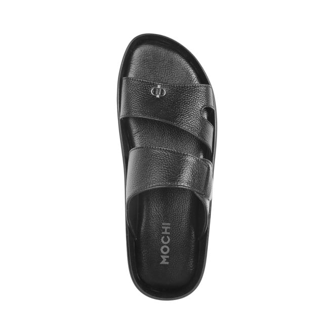 Mochi Men Black Casual Slippers (SKU: 16-877-11-40)