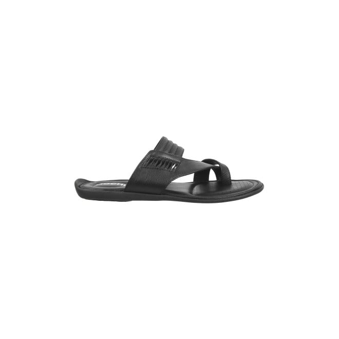 Mochi Men Black Casual Slippers (SKU: 16-878-11-40)