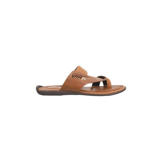 Mochi Men Tan Casual Slippers (SKU: 16-878-23-40)