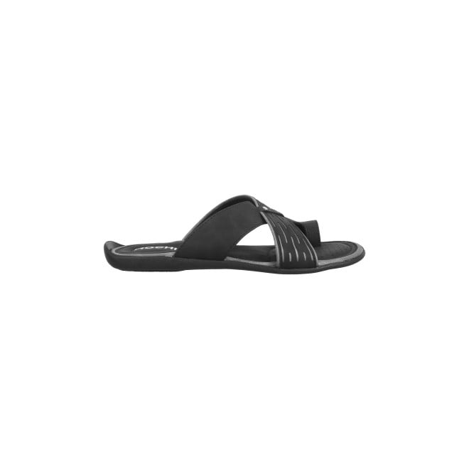 Mochi Men Black Casual Slippers (SKU: 16-879-11-40)