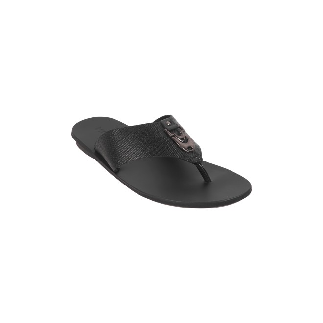 Mochi Men Black Casual Slippers (SKU: 16-884-11-40)