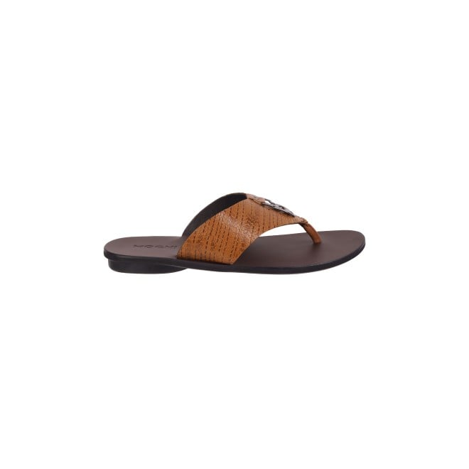 Mochi Men Tan Casual Slippers (SKU: 16-884-23-40)