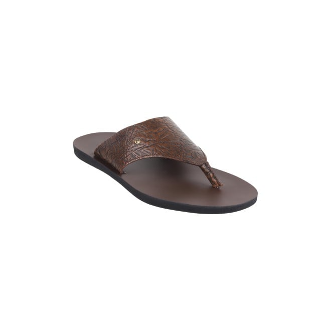 Mochi Men Brown Casual Slippers (SKU: 16-892-12-40)