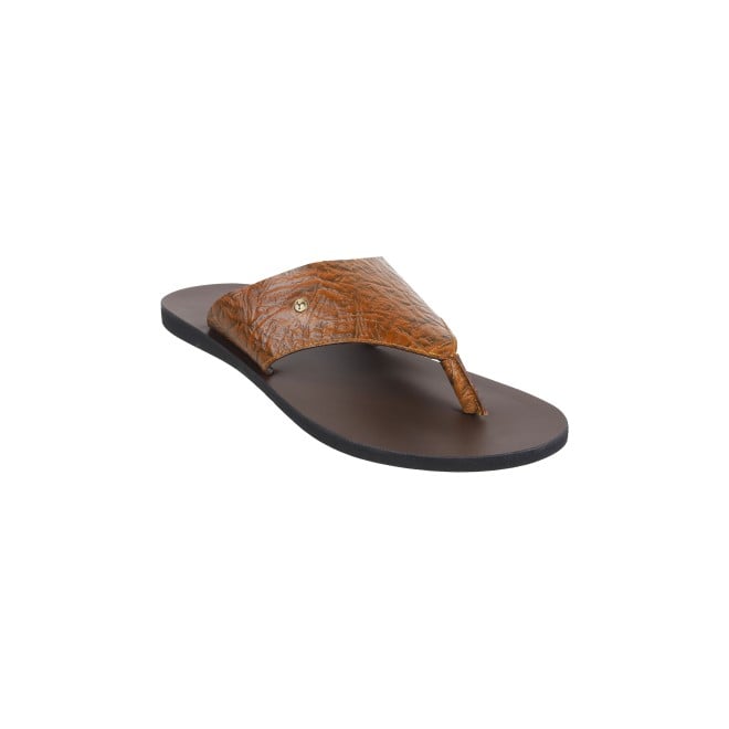 Mochi Men Tan Casual Slippers (SKU: 16-892-23-40)