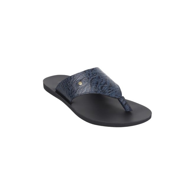 Mochi Men Blue Casual Slippers (SKU: 16-892-45-40)