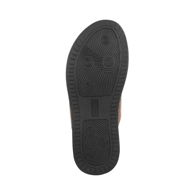 Mochi Men Tan Casual Slippers (SKU: 16-892-23-40)