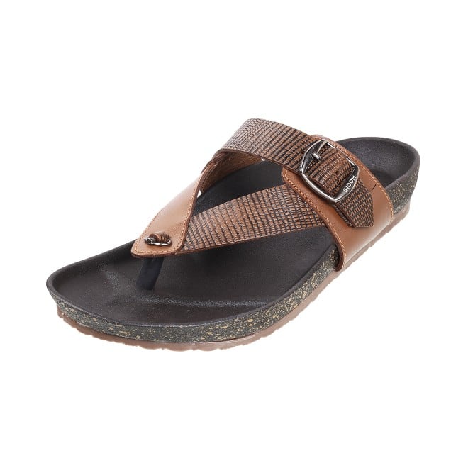Mochi Men Tan Casual Slippers (SKU: 16-900207-23-39)