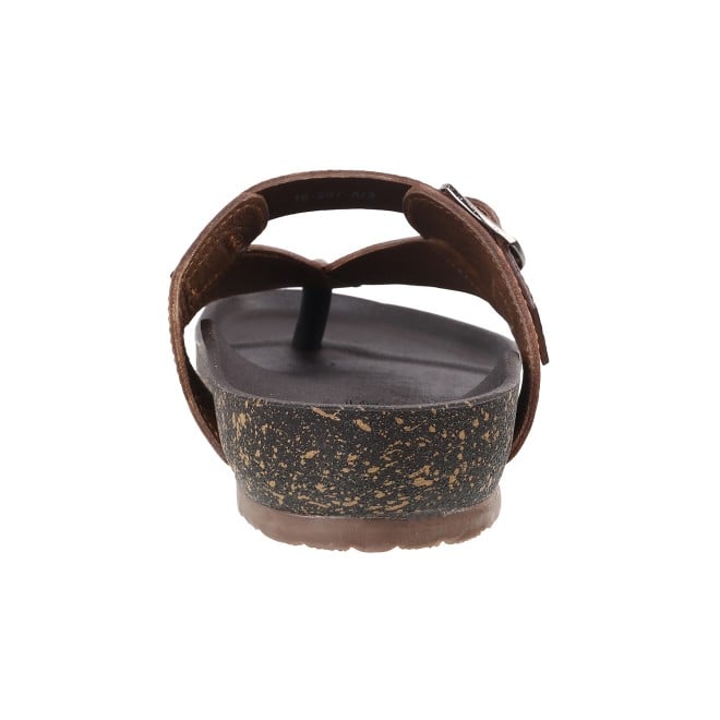 Mochi Men Tan Casual Slippers (SKU: 16-900207-23-39)