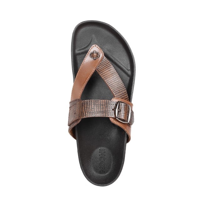 Mochi Men Tan Casual Slippers (SKU: 16-900207-23-39)