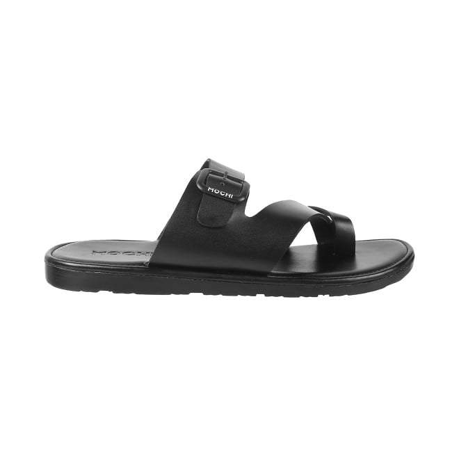 Mochi Men Black Casual Slippers (SKU: 16-900519-11-41)