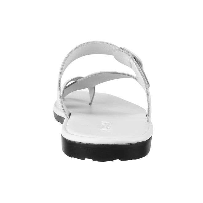 Mochi Men White Casual Slippers (SKU: 16-900519-16-42)