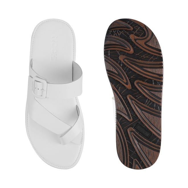 Mochi Men White Casual Slippers (SKU: 16-900519-16-42)
