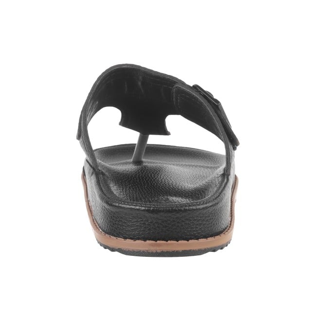 Mochi Men Black Casual Slippers (SKU: 16-900852-11-40)