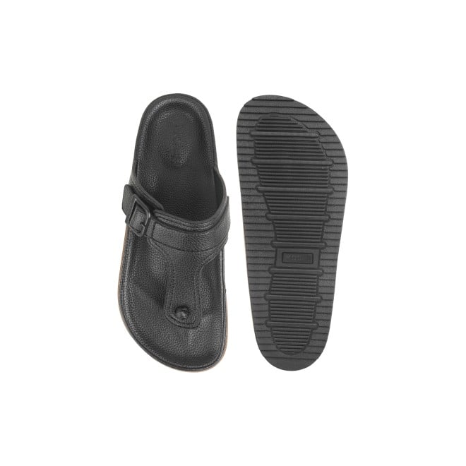 Mochi Men Black Casual Slippers (SKU: 16-900852-11-40)