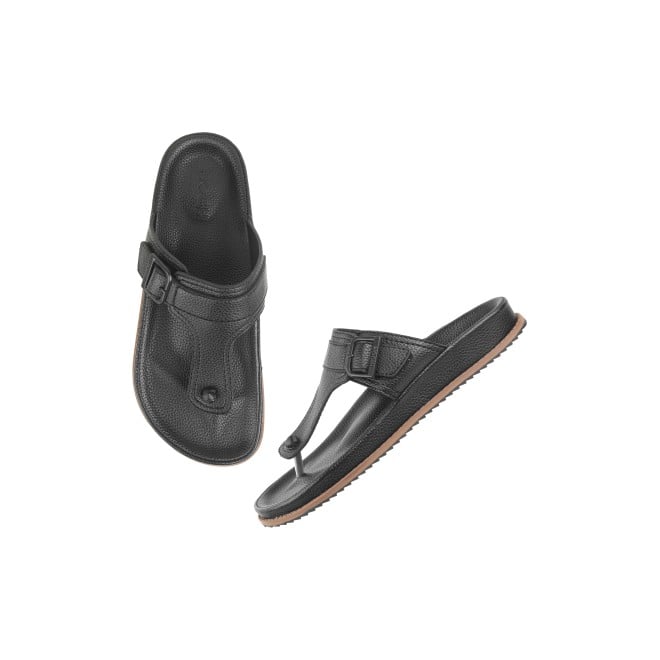 Mochi Men Black Casual Slippers (SKU: 16-900852-11-40)