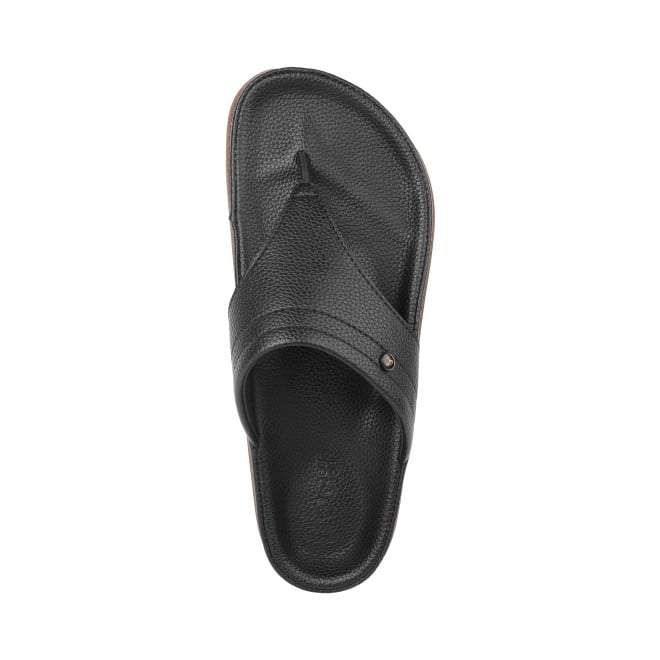 Mochi Men Black Casual Slippers (SKU: 16-900853-11-40)