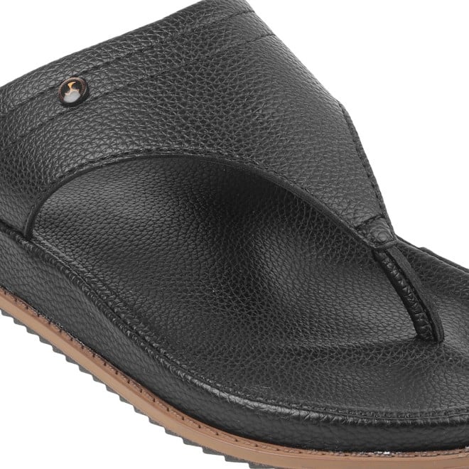 Mochi Men Black Casual Slippers (SKU: 16-900853-11-40)