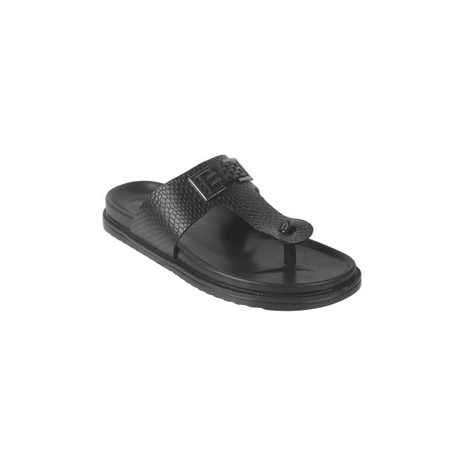 Mochi Men Black Casual Slippers (SKU: 16-901029-11-42)