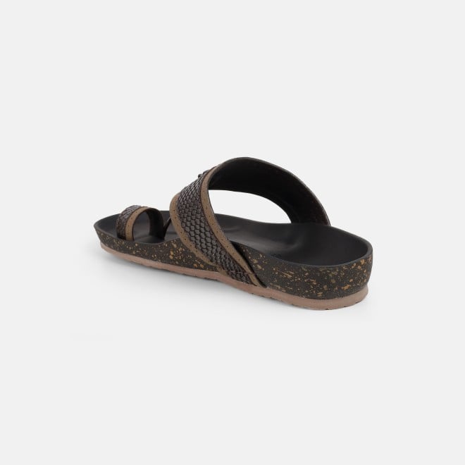 Mochi Men Brown Ethnic Kolhapuris (SKU: 16-901261-12-42)