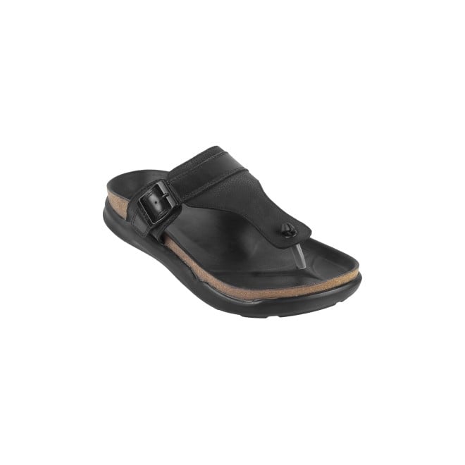 Mochi Men Black Casual Slippers (SKU: 16-908-11-41)