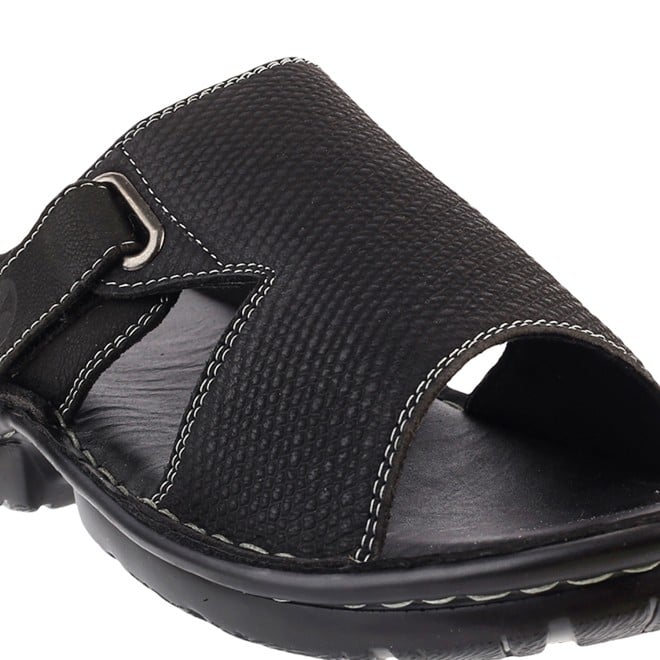 Mochi Men Black Casual Slip Ons (SKU: 16-908044-11-46)
