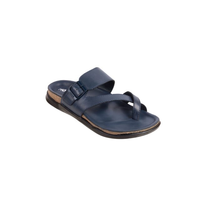 Mochi Men Blue Casual Slippers (SKU: 16-909-45-41)